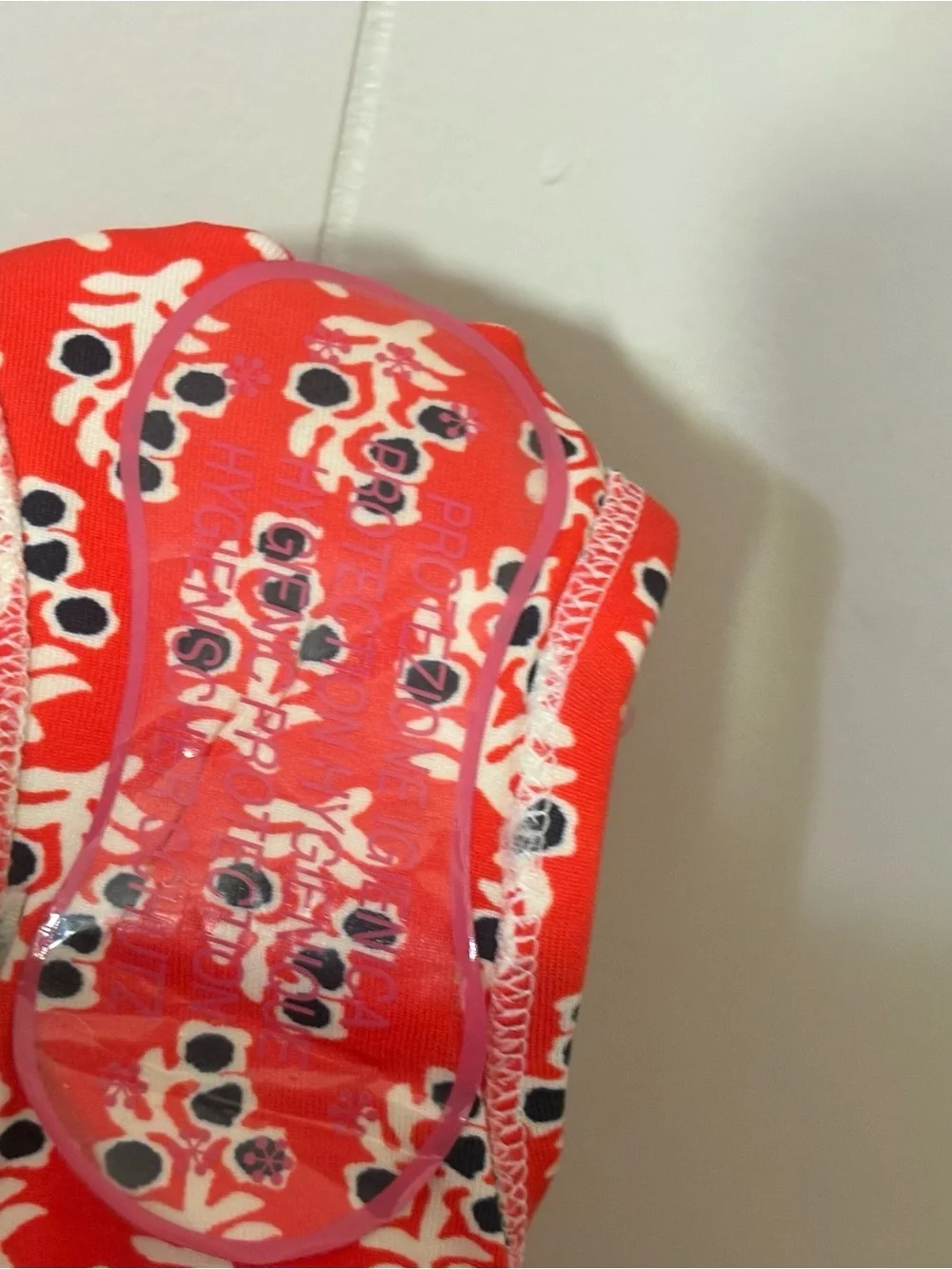 Tory Burch Hamadri Floral Halter One Piece Swimsuit Red Orange Size XL NWOT